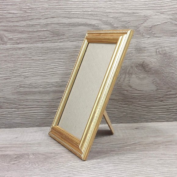 Photo Frame Ornate Golden Table Top Wall Mount Picture Display Home Décor Gift - Picture 11 of 15